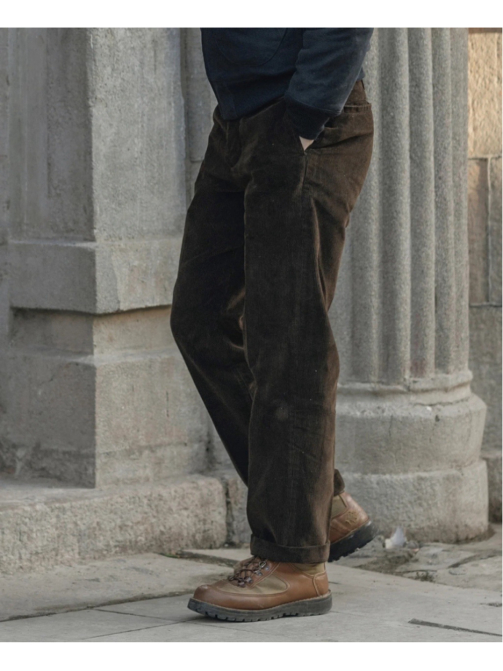 Bronson 17Oz Corduroy Work Pants 1920S Vintage Trousers 30 - Picture 2 of 12
